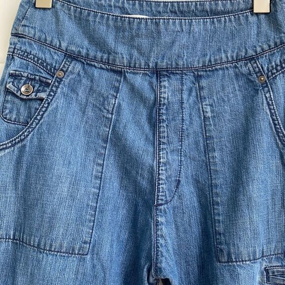 Pilcro And The Letterpress Ultra High-Rise Jogger Utility Jeans 0 - Picture 8 of 16